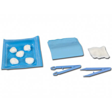 Medication-dressing kit sterile
