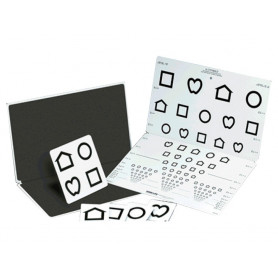 LEA Symbols 15-line distance chart 3m