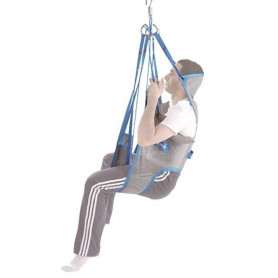 Patient lifting sling (for toilet)