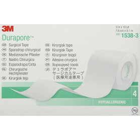 3M Durapore Silk surgical tape 7.6cm x 9.1m