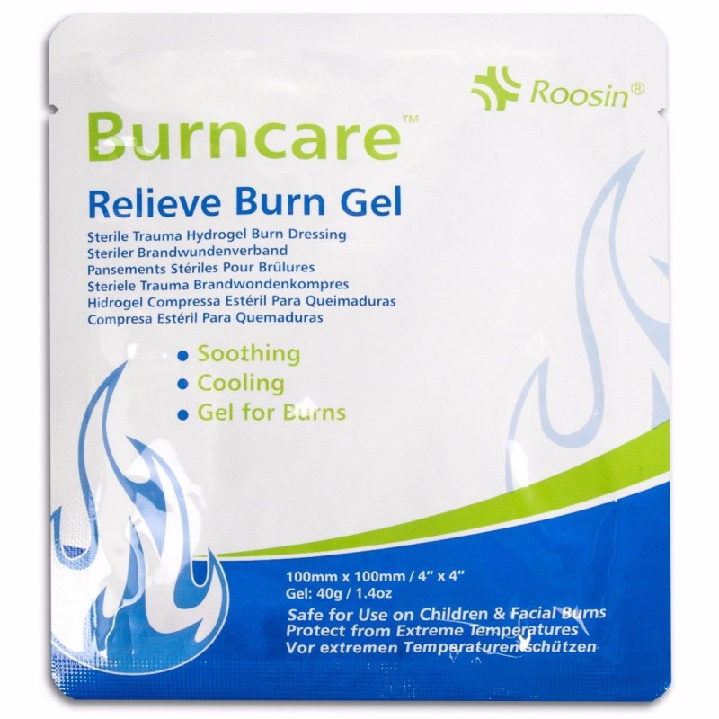 BURNCARE Γάζα εγκαυμάτων με υδροτζέλ 10x10cm