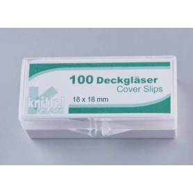 Καλυπτρίδες Knittel Glass  24x60mm