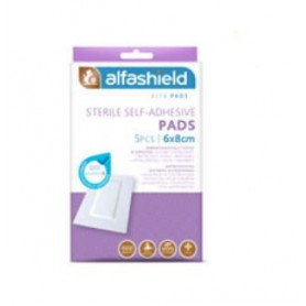 Alfashield wound dressings 6x8cm (5pcs)