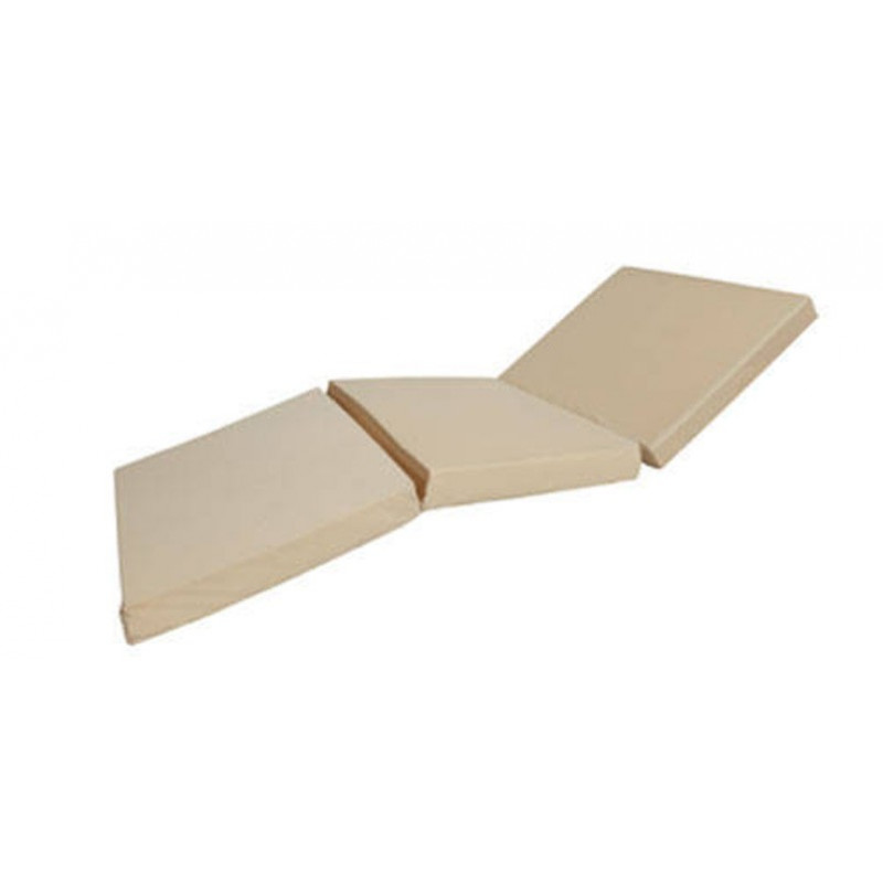 Tri fold memory foam mattress 195x86x10cm