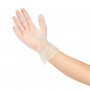 White vinyl gloves powder-free 