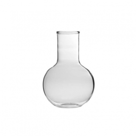 Round laboratory flask with flat bottom 600ml
