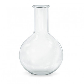 Round laboratory flask with flat bottom 100ml
