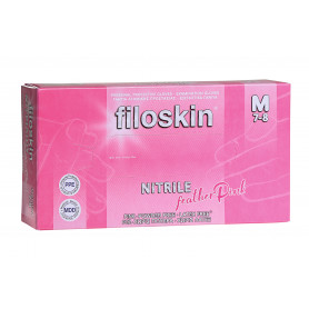 Filoskin FeatherPink nitrile gloves (100 pcs)