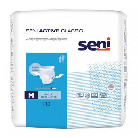 Seni Active classic disposable underwear No 2 Medium (10 pcs)