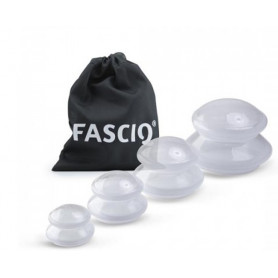 FASCIQ Silicone cupping jar set (4 pcs)