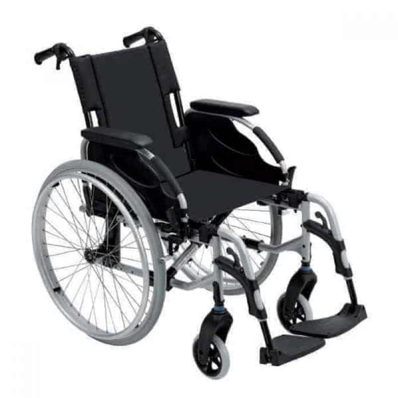 Invacare Action 2 standard wheelchair 45cm with large wheels