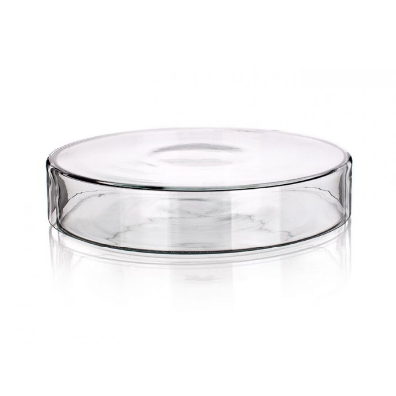 Glass Petri dish 8cm with lid