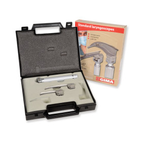 Pediatric laryngoscope set 34301 with 2 Miller blades 0-1