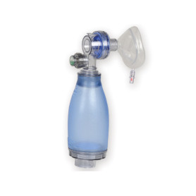 Silicone resuscitator bag for infants with mask No1 34247