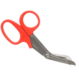 First aid scissors 7.5" 19 cm red 20582