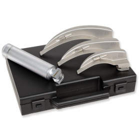 Laryngoscope adult set with 3 McINTOSH blades 2-3-4 34302