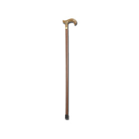 Tiziano wooden walking stick 27765 brown