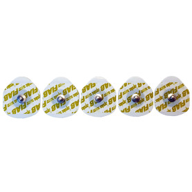 FIAB F9089P-100 pediatric ECG electrodes (100 pcs)
