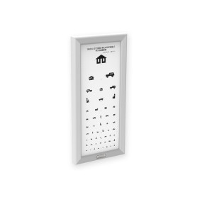 Pediatric ultra slim optometric chart with LED 3m 44713
