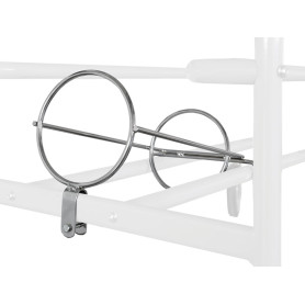 Oxygen bottle holder for patient stretcher 44764