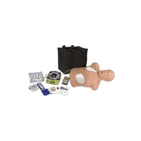 Simulaids Zoll AED trainer with Brad CPR manikin