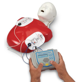 Life/form AED trainer with Basic Buddy CPR Manikin
