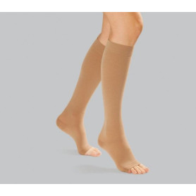 Κάλτσα κάτω γόνατος ανοιχτά δάχτυλα Anatomic Line 6333 Class ΙΙ 22-33 mm Hg μπεζ