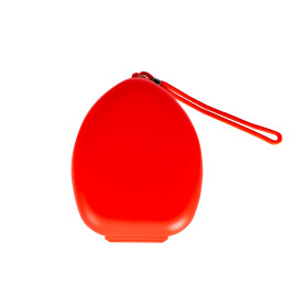 CPR pocket resuscitator mask with plastic box