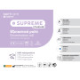SoftCare Supreme Standard non-woven exam table paper 58cm x 70m white