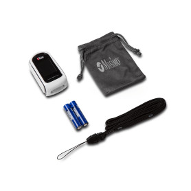 Mightysat RX pulse fingertip oximeter with Bluetooth LE & Pvi